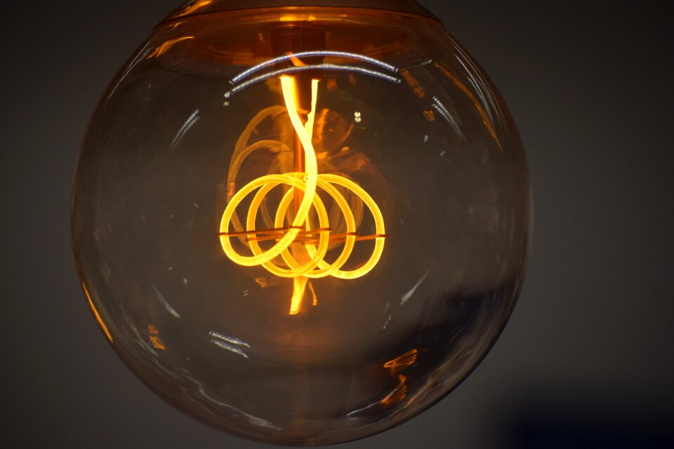Lamp burning light