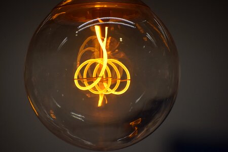 Lamp burning light