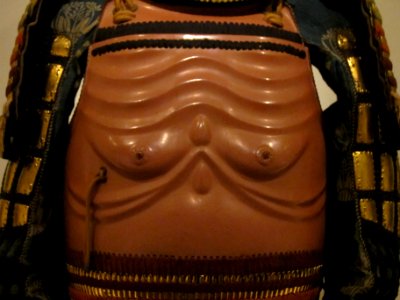 Flesh-colored nio cuirass, 18th century