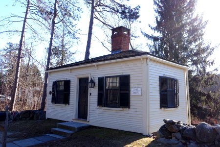 Fiske Law Office, c. 1805 - near the Burgoyne Elm - Weston, MA - DSC05028