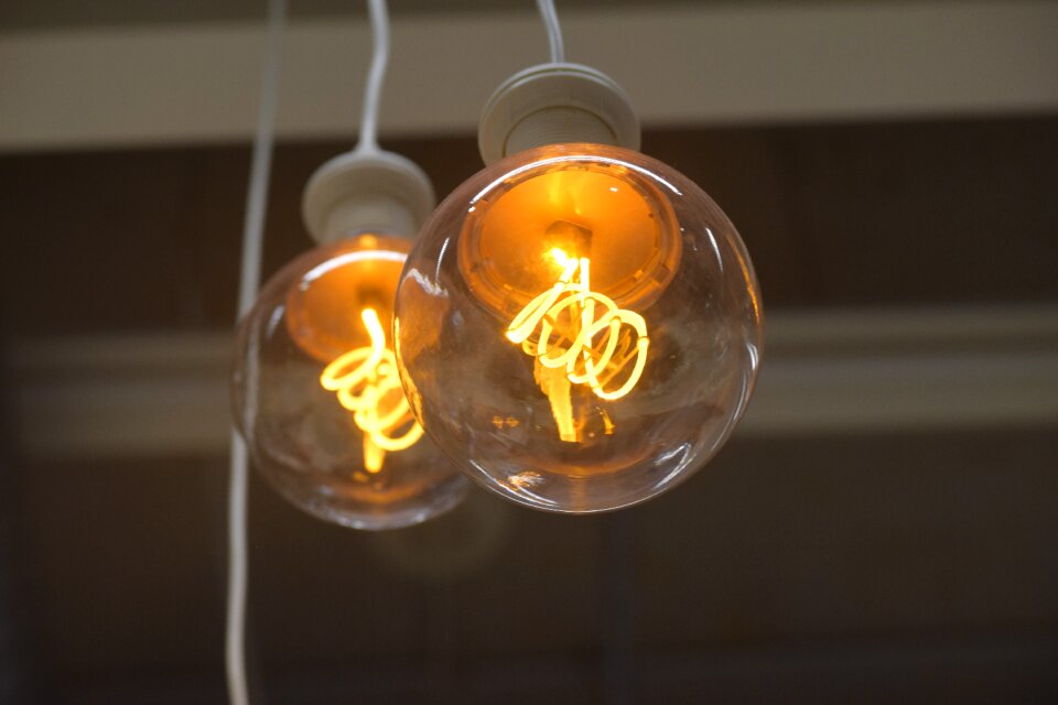 Lamp burning light
