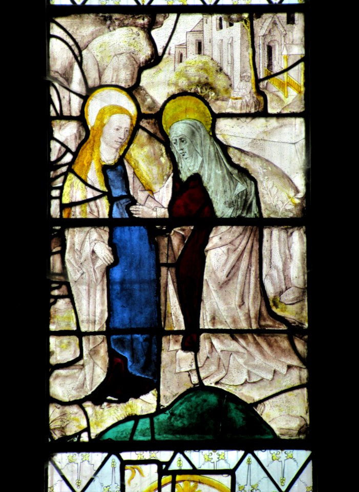 Flemish glass c.1500, St James Bramley 07