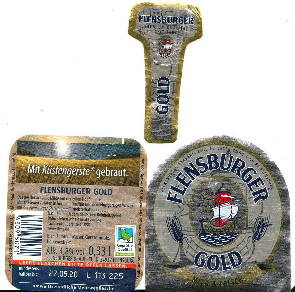 Flensburger Brauerei - Gold