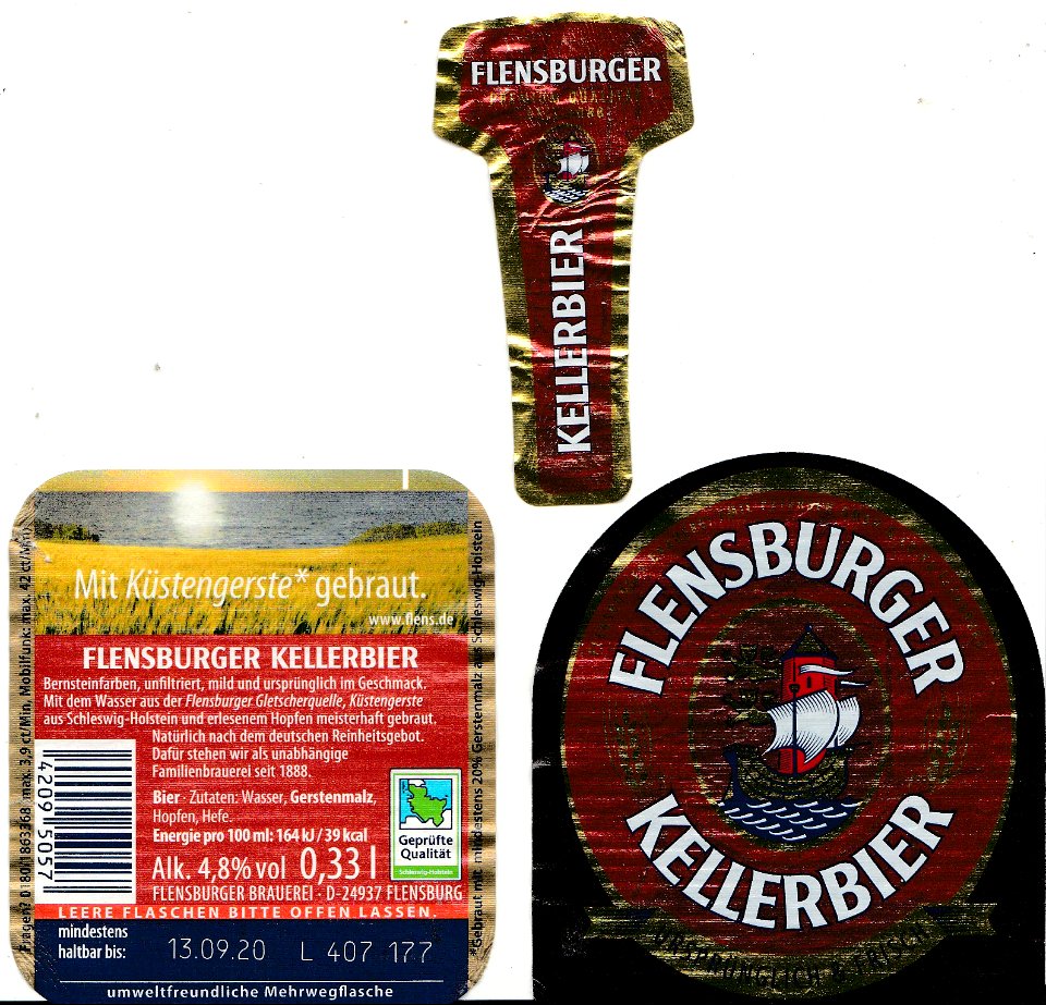 Flensburger Brauerei - Flensburger Kellerbier