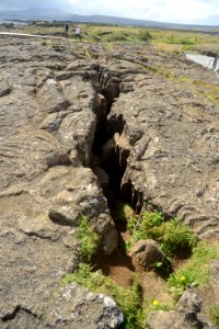 Fissure in the ground – Almannagjá