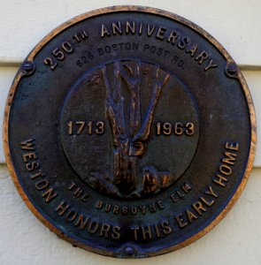 Fiske Law Office, c. 1805 - near the Burgoyne Elm - Weston, MA - DSC05033