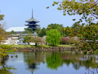 Five-storied Pagoda, Kofuku-ji - Nara, Japan - DSC07497 photo