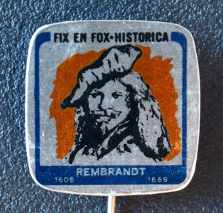 Fix en Fox Historica, Rembrand reclamespeldje