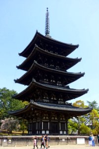 Five-storied Pagoda - Kofukuji - Nara, Japan - DSC07523 photo