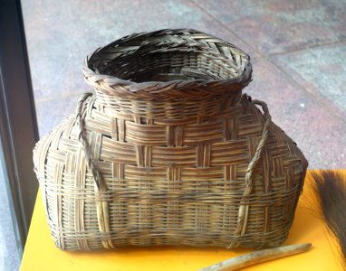 Fish basket, San Diu - Vietnam Museum of Ethnology - Hanoi, Vietnam - DSC02982