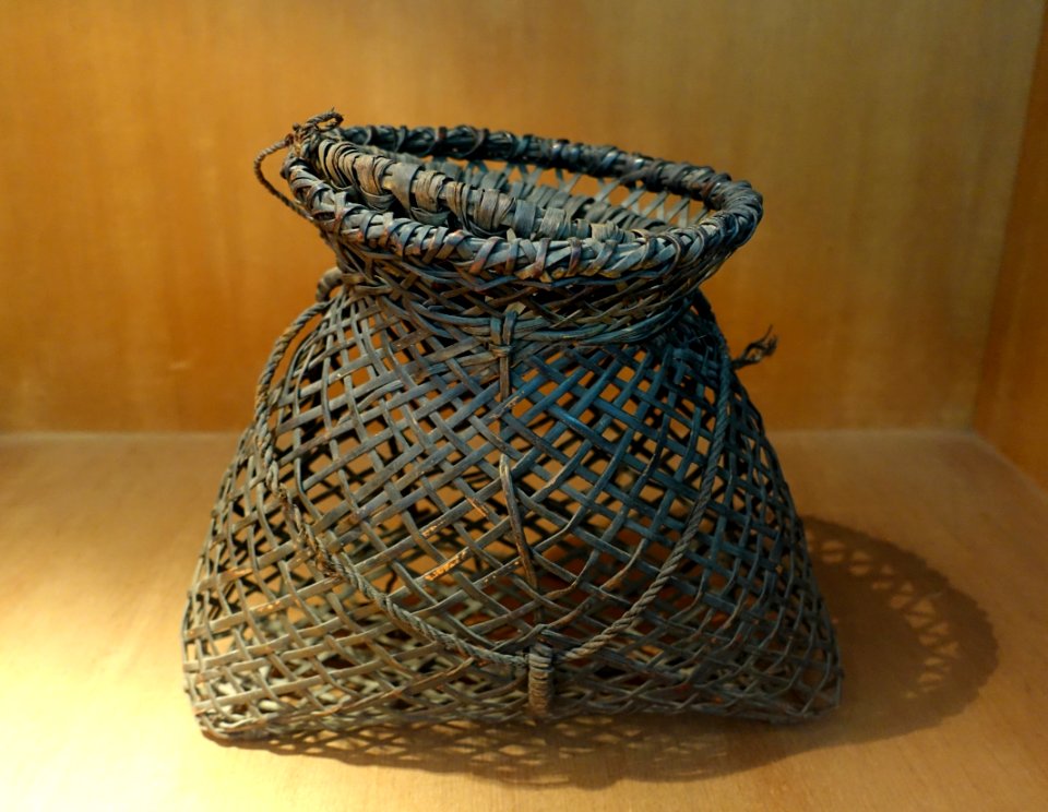 Fish basket, Xinh Mun - Vietnam Museum of Ethnology - Hanoi, Vietnam - DSC03151