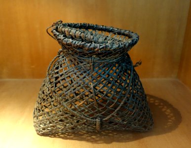Fish basket, Xinh Mun - Vietnam Museum of Ethnology - Hanoi, Vietnam - DSC03151