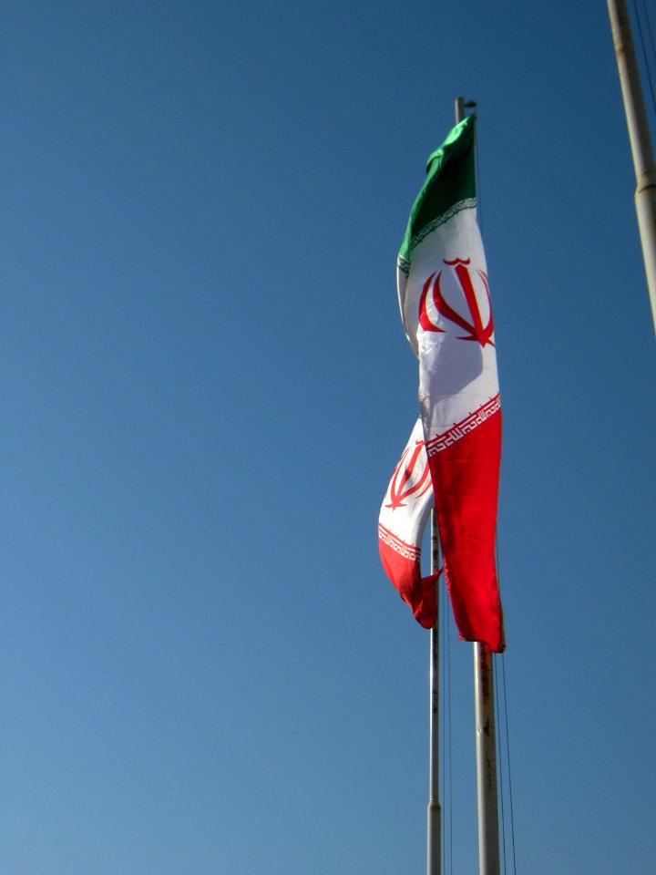Flag of Iran - Baghrud sq - Nishapur 11