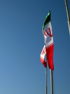 Flag of Iran - Baghrud sq - Nishapur 11