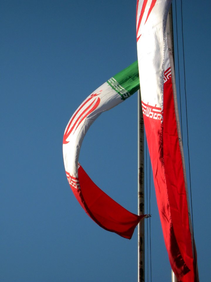 Flag of Iran - Baghrud sq - Nishapur 10