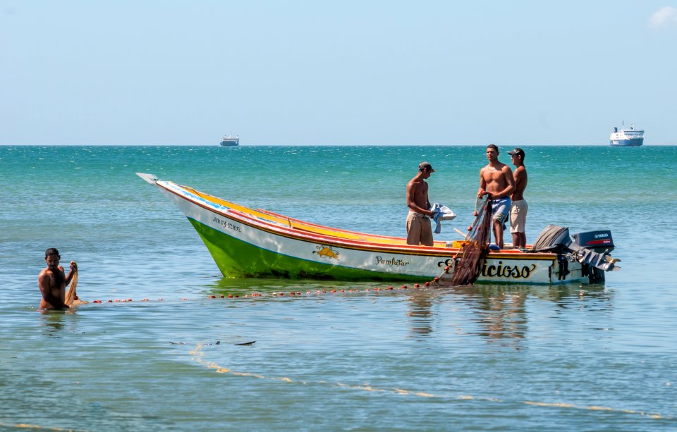 Fishermens in El Guamache Bay 3