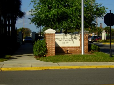 FlaEastCoastRailwayOffFlaglerCollegesign