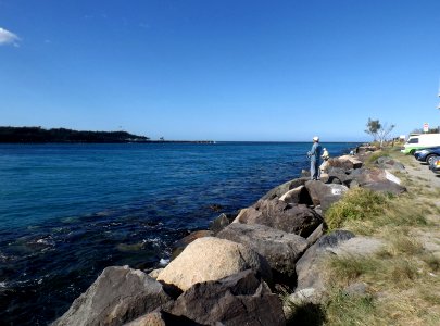 Fishing at the Gold Coast Seaway photo