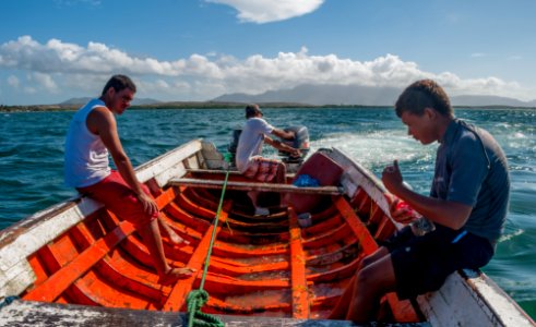 Fishing in El Manglillo Bay, Margarita Island 01