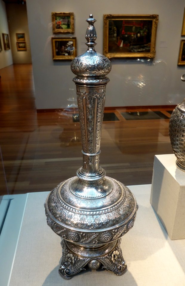 Flagon, Tiffany & Co., New York City, 1874, sterling silver - De Young Museum - DSC00882