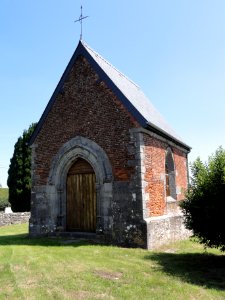 Flaumont-Waudrechies (Nord, Fr) chapelle ancien cimetière