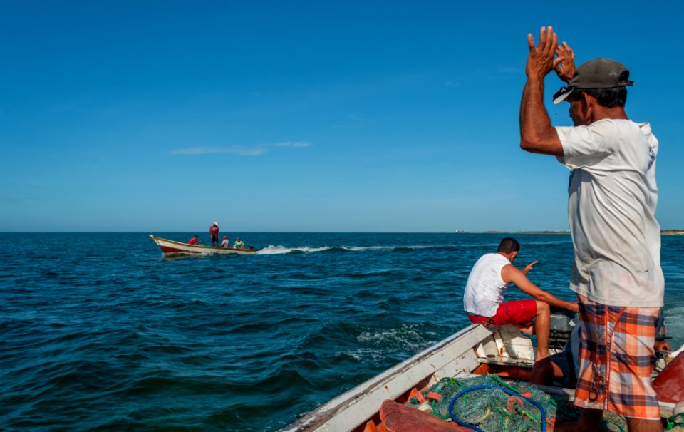 Fishing in Margarita island