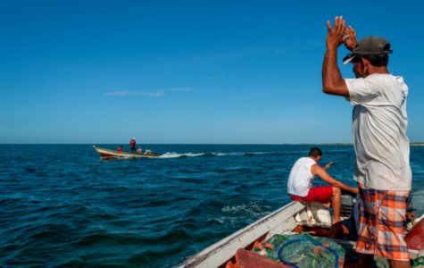 Fishing in Margarita island