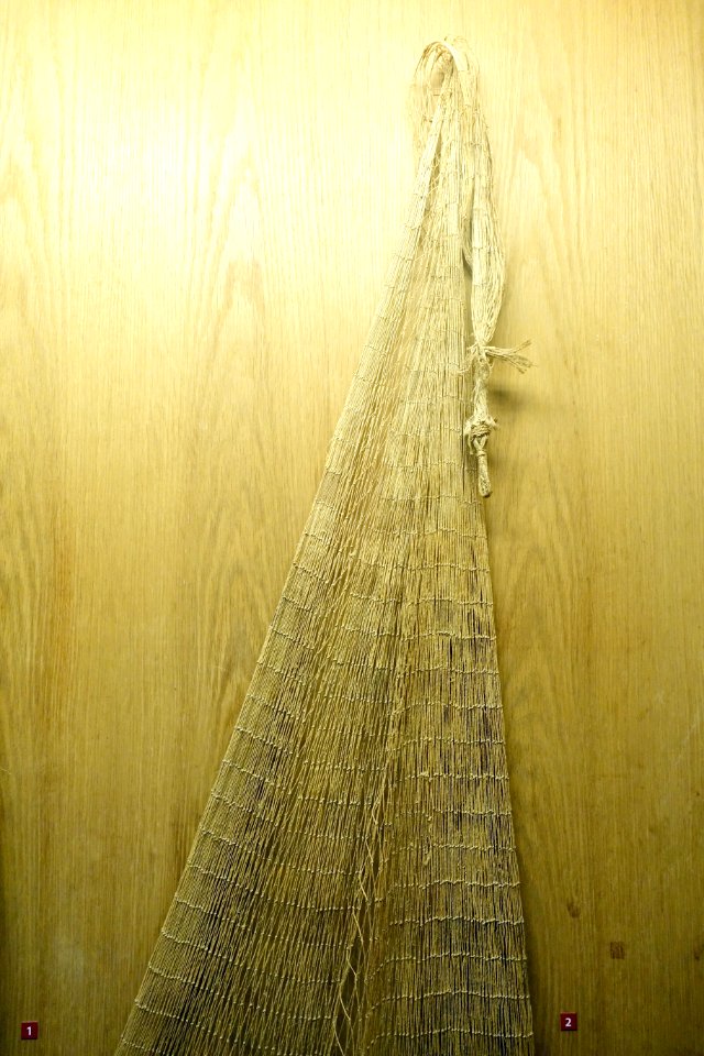 Fishing net, Tho - Vietnam Museum of Ethnology - Hanoi, Vietnam - DSC02660