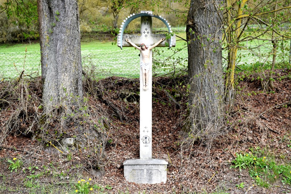 Flurkreuz um 1920 (Enkering)