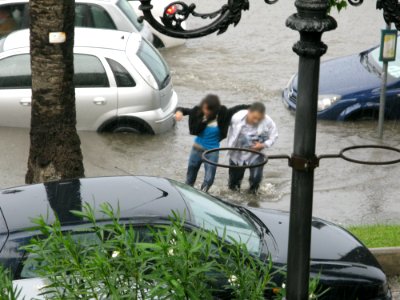Flood - Via Marina, Reggio Calabria, Italy - 13 October 2010 - (52)