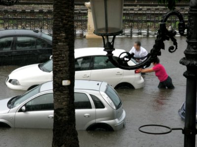 Flood - Via Marina, Reggio Calabria, Italy - 13 October 2010 - (44)