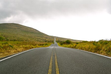 Road sky travel