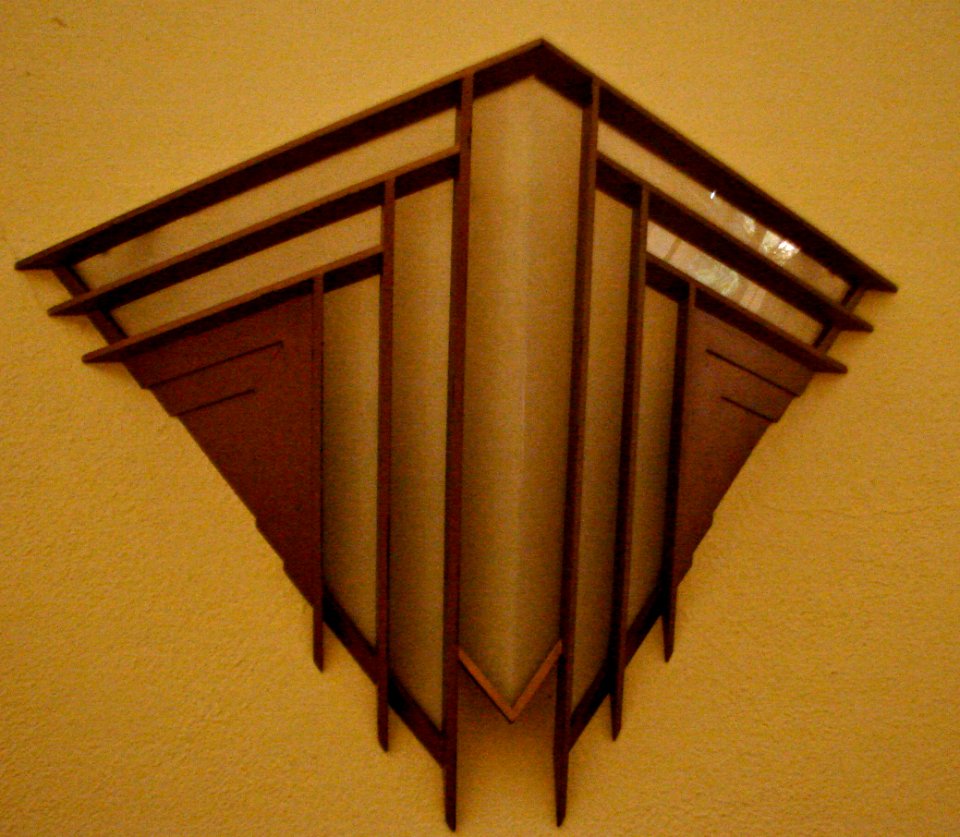 FLW B Sholom light fixture
