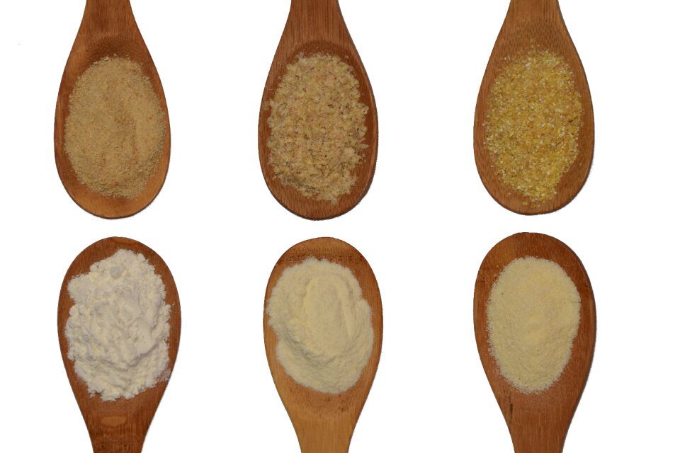 White flour semolina couscous