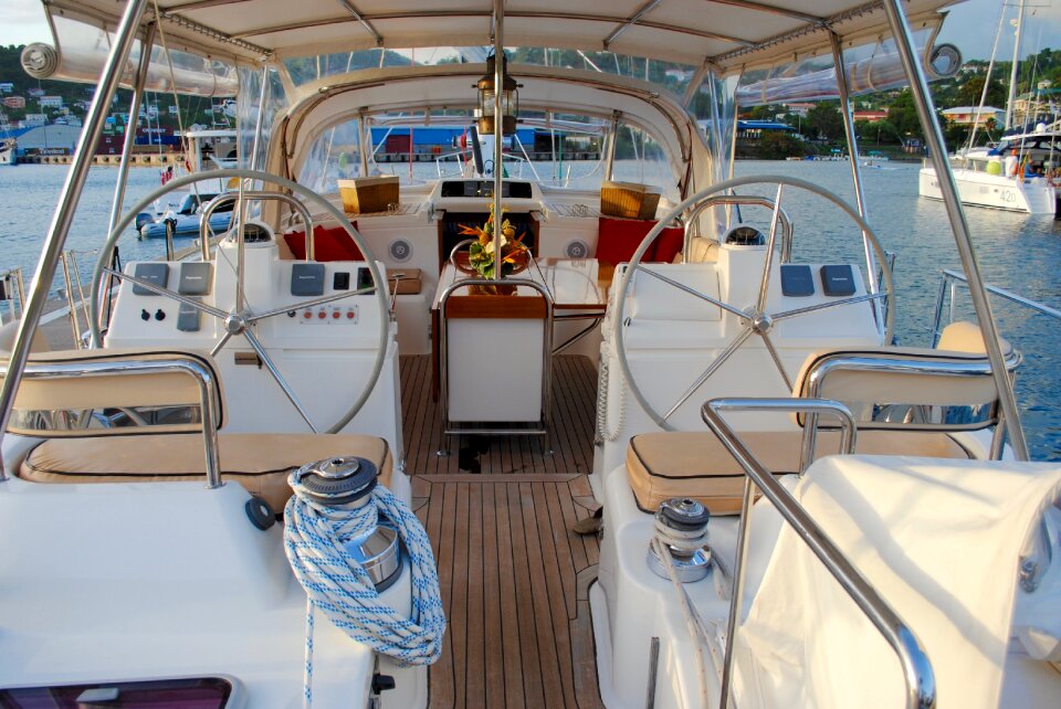 Boat vacation summer