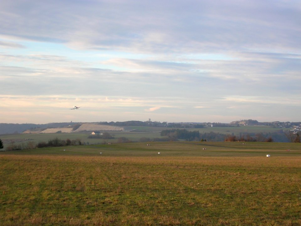 Flugplatz Eichstätt -Landeanflug (1)