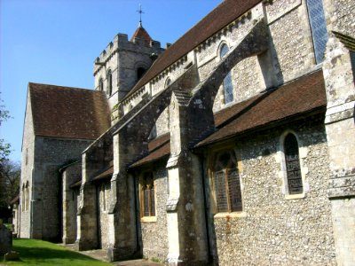 Flying buttresses, Boxgrove