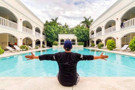 Pool resort swimming pool photo