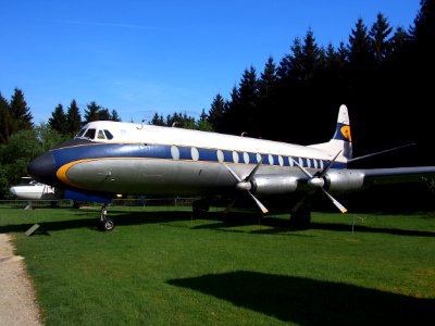 Flugausstellung Hermeskeil Vickers 814 Viscount - pic3