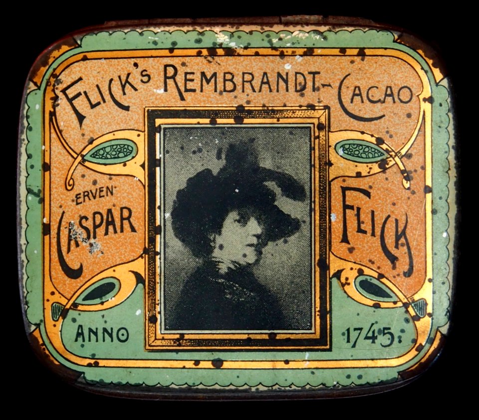 Flicks Rembrandt Cacao, Erven Caspar, cacao blikje, foto 1