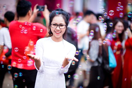 Cute female fashion