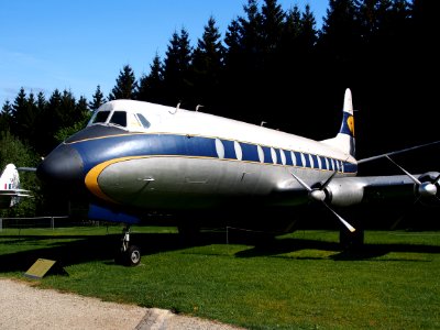 Flugausstellung Hermeskeil Vickers 814 Viscount - pic2