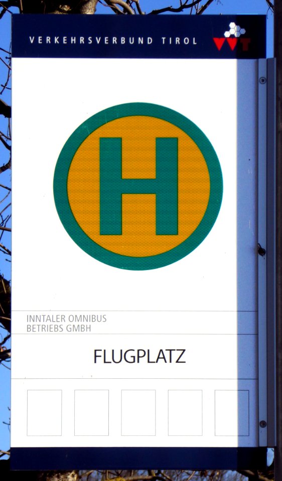 Flugplatz Kufstein-Langkampfen, Haltestelle, 1