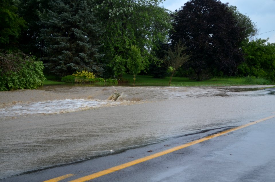 Flash flood Canandaigua NY July 23, 2017 01