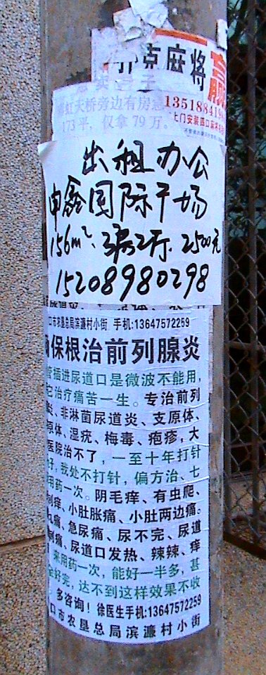 Flyers in China 01