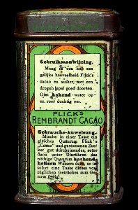 Flicks Rembrandt Cacao, Erven Caspar, cacao blikje, foto 10