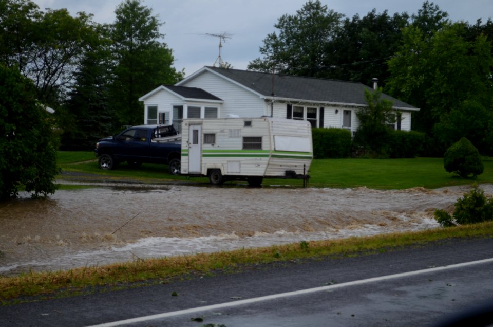 Flash flood Canandaigua NY July 23, 2017 02