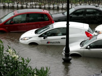 Flood - Via Marina, Reggio Calabria, Italy - 13 October 2010 - (21)