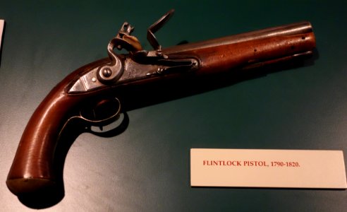 Flintlock pistol, 1790-1820 - Wisconsin Historical Museum - DSC03273 photo
