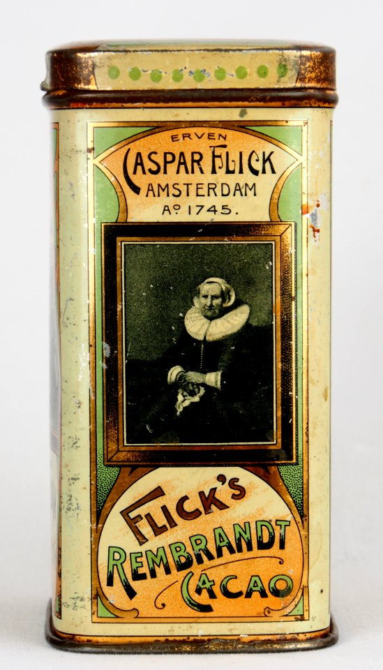 Flicks Rembrandt cacao 250gram blikje foto4